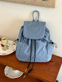 Korean-style Lightweight Nylon Streetwear Backpack