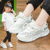 Children's Leisure Fish Scale Mesh Breathable Sneakers
