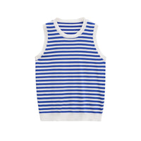 Pure Color Trendy Knitted Slim-fit Flattering Sleeveless