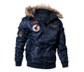 3D Plus Velvet Thick Winter Coat Coat Military Wear Tide Coat