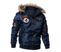 3D Plus Velvet Thick Winter Coat Coat Military Wear Tide Coat