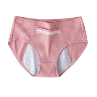Cotton Cute Mid-waist Plus Size Women's Physiological Pants