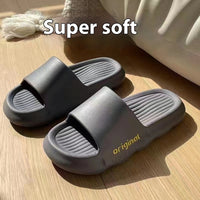 Thick Bottom For Outdoors Home Non-slip Slip-on Slippers