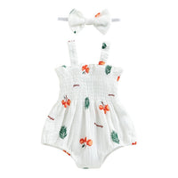 Summer Baby Jumpsuit Crawling Suit Printing Cartoon Picture
