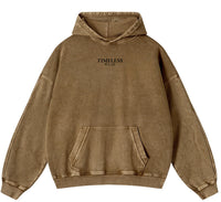 Heavyweight Washed And Distressed Loose Batik Sweatshirt
