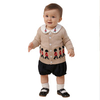 Children's cartoon knitted jacket
