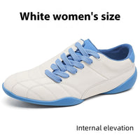 Oblique Lace-up Flat Retro Sports Casual Shoes