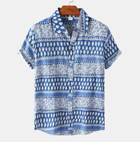 Men's Hawaiian European And American Top