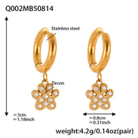 Exquisite And Dainty Bear-claw Pendant Earrings