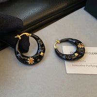 New Hong Kong Style Light Luxury High-grade Ear Studs