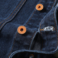 Lapel Denim Overalls Men's Casual Jacket