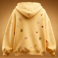 Fashion Casual Printed Polyester Sweater
