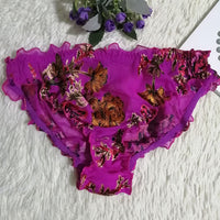 Panties Sexy Translucent Silk Ladies Triangle