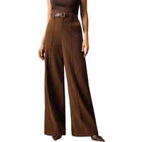 Autumn Draped Retro Corduroy Wide-leg Pants