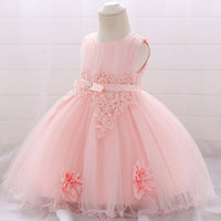 Children's Sequined Inserted Beads Embroidered Baby Princess Dress