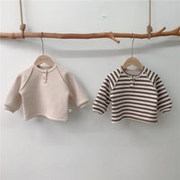 Autumn Children's Simple Casual All-match Knitted Sweater Top