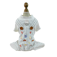 Single Layer Overalls Dog Clothes Pet Clothing