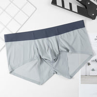 Ice Silk Seamless Men's Summer Ultra-thin Underwear