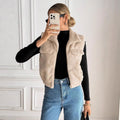 Stylish And Minimalist Short Vest For Women