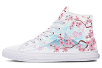 Printed Couple High-top Canvas Shoes