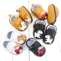 Stitched Bottom Baby Shoes Soft Rubber Sole Non-slip