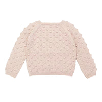 Girls' Sweater Popcorn Top Children Autumn And Winter New Girls' Pullover Sweater Baby Sweater
