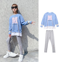 Autumn Sports Girls Net Celebrity Fashionable Sportswear
