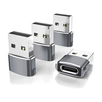 Usb To Typec Adapter Port Female Connector PD Fast Charge Data Cable Converter