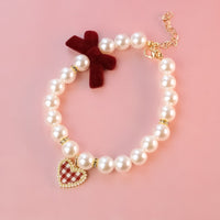 Pet Fashion Personality Retro Advanced Texture Bow