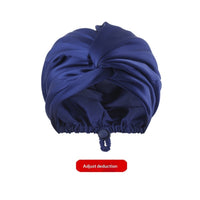 Silk-like Fabric Stretch Satin And Ice Sleep Caps