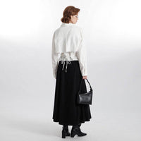European And American Fake Two Pieces Shirts Women's Loose Preppy Style Stylish Shirt