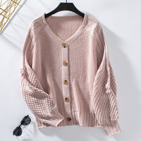 Lantern Sleeve Sweater Women's Sweater