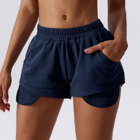Loose Sports Fleece And Shorts Women's Quick-drying