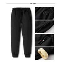 Men's Oversized Cotton Pants Graphene Lambswool