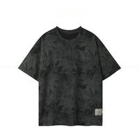Men's Round Neck Boot-cut Casual All-match Short-sleeved T-shirt