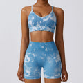 Camouflage Printing Seamless Yoga Suit