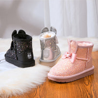 Fashion Simple And Warm Children's Cotton Snow Boots