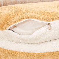 Removable cat litter dog kennel pet nest hamburger nest shell