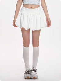 High Waist Slimming Puffy Skirt Sweet And Cool