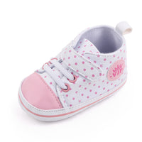 Soft Sole Baby Polka Dot Casual Toddler Shoes