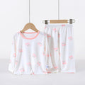 Youke Silk Home Wear Nine-quarter Sleeve Boneless Suit