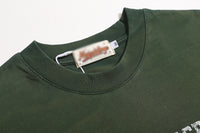 Inkjet Distressed Cotton Short-sleeved T-shirt For Men
