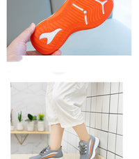 Boys And Girls Sports Shoes Breathable Fly Woven Mesh Children's