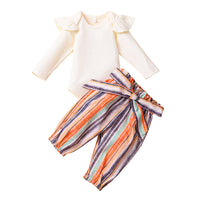 White Hang Sleeve Flying Sleeve Halter