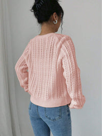 Long Sleeved Knitted Sweater For Women