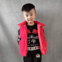 Down Cotton Vest Autumn And Winter Waistcoat Winter Clothing Children