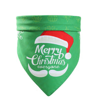 Pet saliva towel dog triangle towel