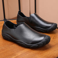 Top Layer Cowhide Men's Casual Leather Shoes