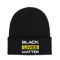 BLACK LIVES MATTER knitted hat woolen hat