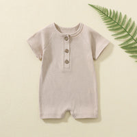 Summer Short-sleeved Baby Fart Jacket